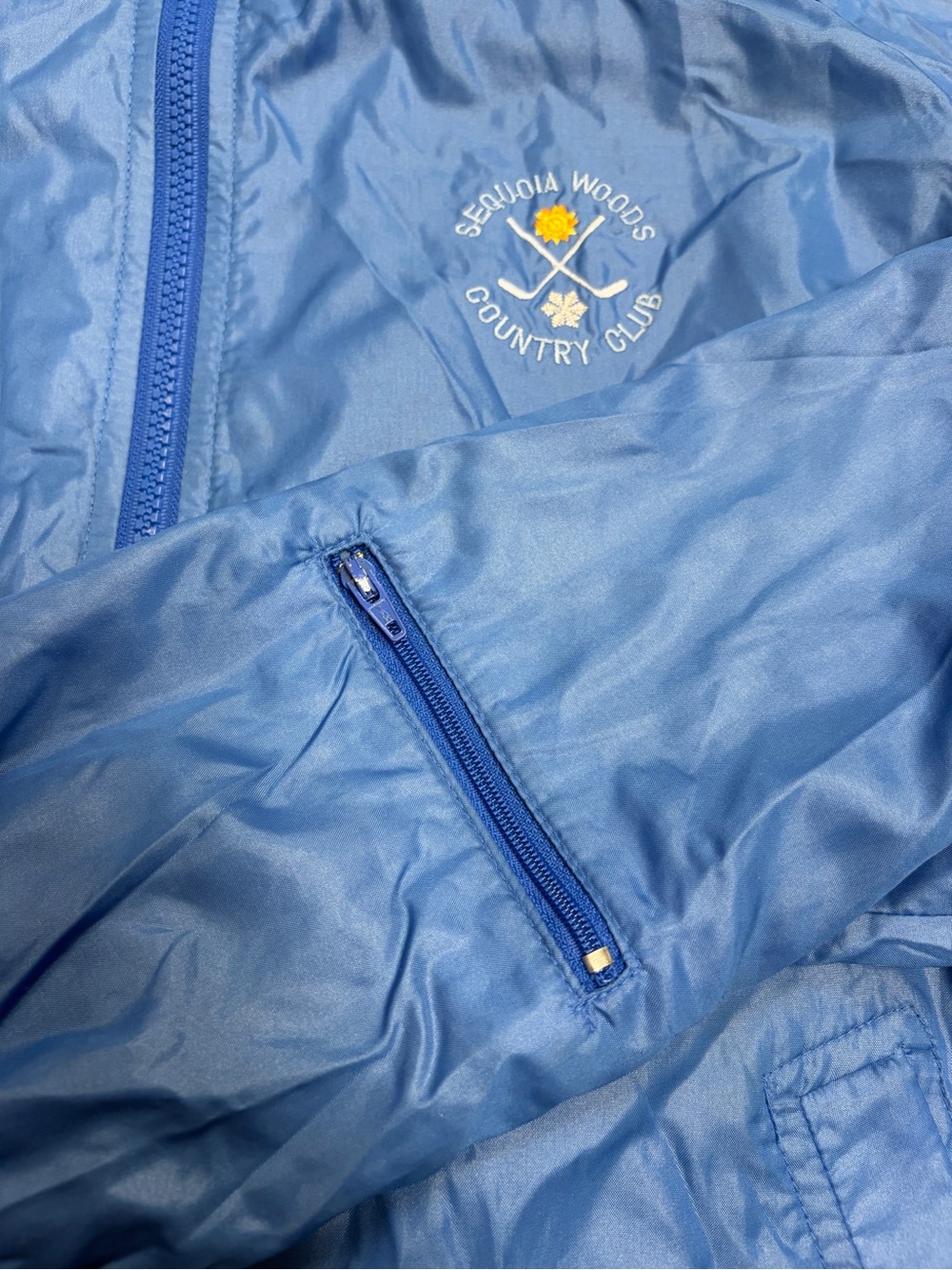 Vintage Duckster Sequoia Woods Country Club Jacket - Size Large - Picture 6 of 8